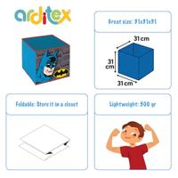 Batman comic opbergbox 31 x 31 x 31 cm - thumbnail