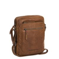 The Chesterfield Brand Dessau Schoudertas cognac Herentas - thumbnail