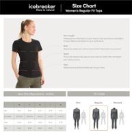 Icebreaker Drayden Reversible SS Shirt Dames Midnight Navy M - thumbnail