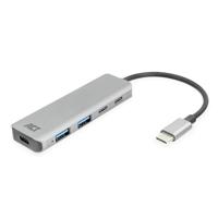 ACT USB-C hub 3.0. 2x USB-A. 2x USB-C - thumbnail