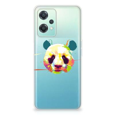OnePlus Nord CE 2 Lite Telefoonhoesje met Naam Panda Color OnePlus Nord CE 2 Lite Telefoonhoesje met Naam Panda Color