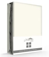 Dreamhouse Dubbel Jersey 220 gr. Hoeslaken Creme 140 x 200/220 - thumbnail