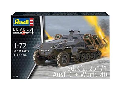 Revell 1/72 Sd.Kfz. 251/1 Ausf. C + Wurfr. 4 Revell 1/72 Sd.Kfz. 251/1 Ausf. C + Wurfr. 4
