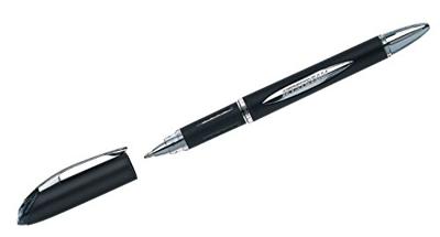 Uni-ball roller Jetstream zwart, schrijfbreedte 0,45 mm, medium schrift, schrijfpunt 1 mm, zwarte rubb... Uni-ball roller Jetstream zwart, schrijfbreedte 0,45 mm, medium schrift, schrijfpunt 1 mm, zwarte rubb...