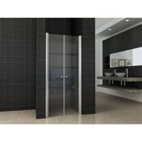Dubbele Pendel-Nisdeur 80X200 cm 6 mm Nano Glas Aqua Splash - thumbnail