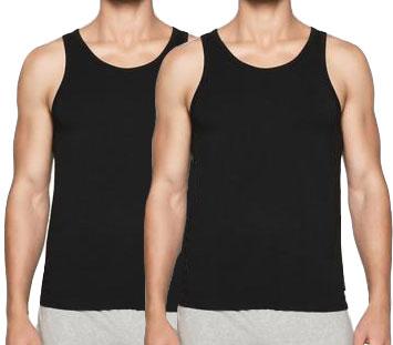 Calvin klein 2-pack heren hemd - Tanktop - Katoenen onderhemd mannen - Singlet