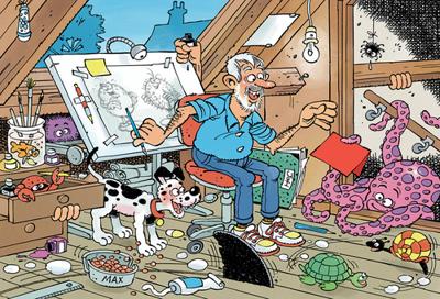 Xms Jan van Haasteren Adventkalender Puzzel 1296 Stukjes