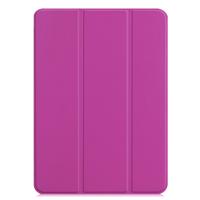 Shop4 - iPad Air (2020) Hoes - Smart Book Case Paars - thumbnail