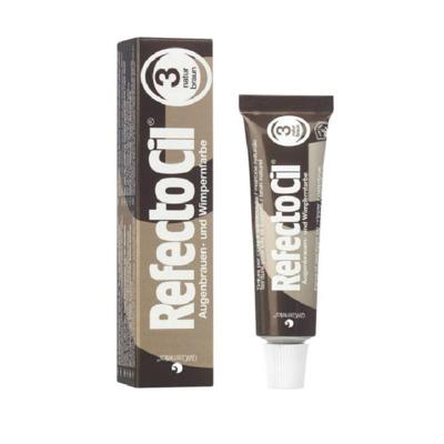 RefectoCil Eyelash & Eyebrow Colour 15 ml 3 Natural Brown Wenkbrauw Make-Up