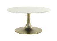 Light & Living Salontafel 'Rickerd', Marmer, kleur Wit - thumbnail