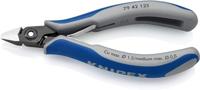 Knipex 79 42 125 79 42 125 Elektronica en fijnmechanica Zijkniptang Zonder facet 125 mm - thumbnail