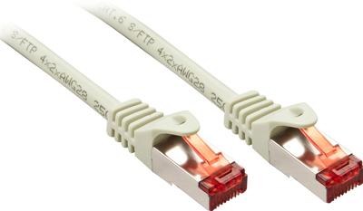 LINDY 47346 RJ45 Netwerkkabel, patchkabel CAT 6 S/FTP 5.00 m Grijs 1 stuk(s) LINDY 47346 RJ45 Netwerkkabel, patchkabel CAT 6 S/FTP 5.00 m Grijs 1 stuk(s)