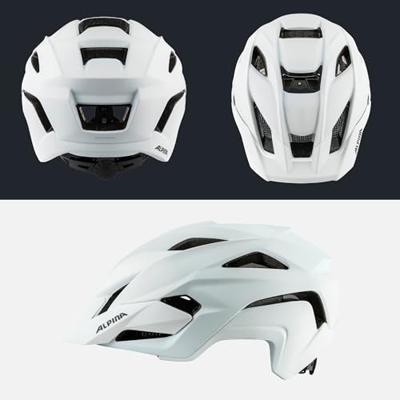 Alpina sports mtb helm kamloop 56-59 mat wit