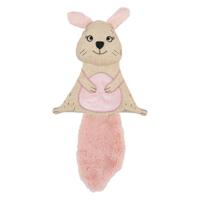 Jack and Vanilla Hondenspeelgoed - Knuffel met knisper - Gerecycled - Konijn - 40 cm - thumbnail