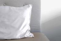 Elegant Beauty Satin Kussensloop Wit - thumbnail