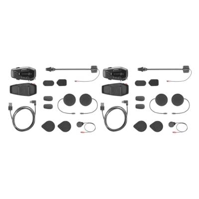 INTERPHONE helm communicatiesysteem "u-com 7 r" helmet com.system interp. u-com 7r double kit