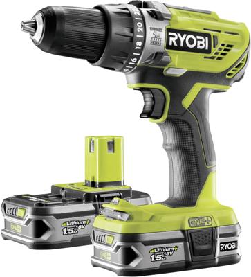 Ryobi R18PD3-215S klopboorschroevendraaier Ryobi R18PD3-215S klopboorschroevendraaier