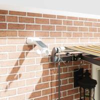 Automatische Inklapbare Luifel met LED Multikleur Stripe 400x350 cm - thumbnail