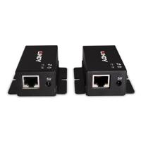 LINDY 2 Port USB 2.0 Cat.6 Extender USB-extender USB-A 2.0 Via netwerkkabel RJ45 50 m - thumbnail