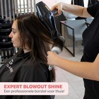 Olivia Garden Blowout Shine Brush White&Grey Ø55mm - thumbnail