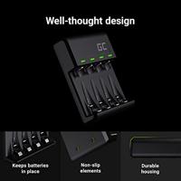 Green Cell VitalCharger Batterijlader NiMH AAA (potlood), AA (penlite) - thumbnail