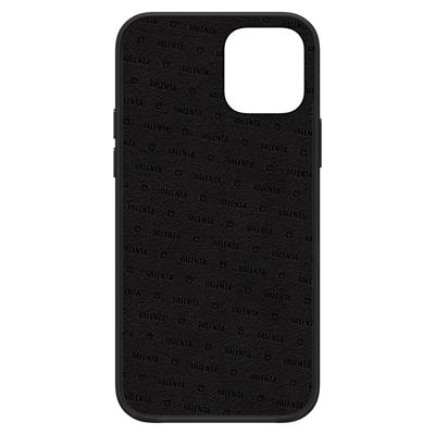 Valenta Leather Back Cover Snap Luxe Apple iPhone 12 Pro Max Black