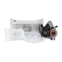3M mondmasker met vervangbare filters, herbruikbaar, biedt A2P2 ademhalingsbescherming - thumbnail