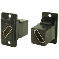 Cliff CP30788MB HDMI-adapter Bus, inbouw Zwart 1 stuk(s) - thumbnail