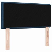 LED Hoofdbord met LED -striplichten Blauw 90 cm Stof - thumbnail