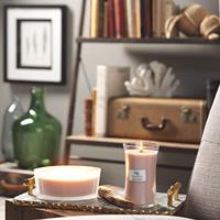 Woodwick Vanilla & Sea Salt Ellipse Candle - thumbnail