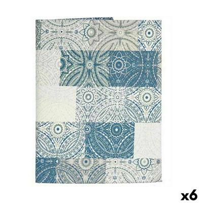 Vlekbestendig tafelkleed Kinvara Blauw Dun canvas Anti-vlek Tegel 140 x 180 cm (6 Stuks) Vlekbestendig tafelkleed Kinvara Blauw Dun canvas Anti-vlek Tegel 140 x 180 cm (6 Stuks)