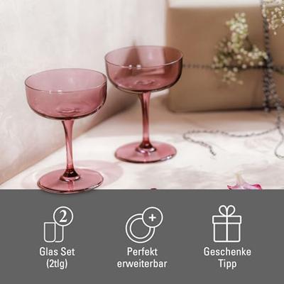 LIKE BY VILLEROY & BOCH - Like Grape - Champagnecoupe 0,19l set/2 LIKE BY VILLEROY & BOCH - Like Grape - Champagnecoupe 0,19l set/2