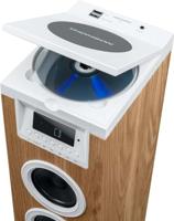 Torenluidspreker - THOMSON - Bluetooth/CD/USB/SD - Wit/Hout - 60W - FM Radio - thumbnail