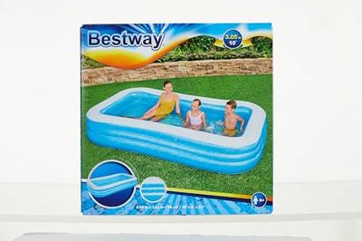 Bestway Familie zwembad rechthoekig deluxe 305cm - thumbnail