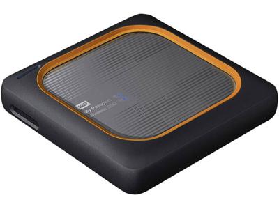 WD WDBAMJ0010BGY-EESN WiFi SSD harde schijf 1 TB Grijs USB-host, USB 3.0, WiFi 802.11 b/g/n