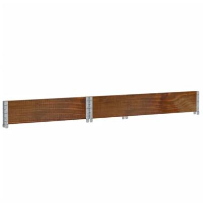 VidaXL Plantenbak 120x80 cm massief grenenhout bruin