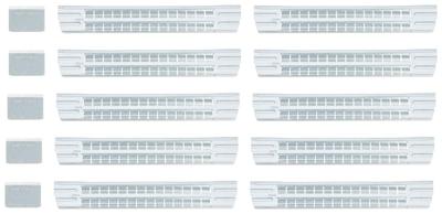 Gedore Set Lengteverdelers | 2 Stuks | Inclusief Bevestigingsmat - 3101274 Gedore Set Lengteverdelers | 2 Stuks | Inclusief Bevestigingsmat - 3101274