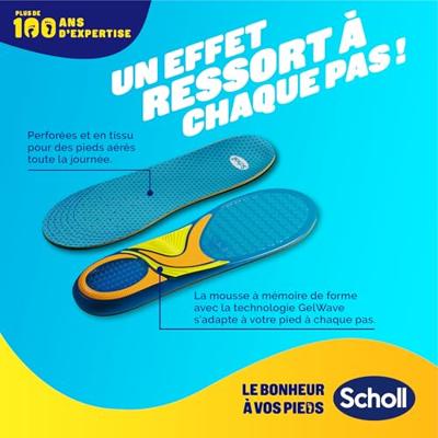 Casual gel active inlegzolen maat L 40-46.5