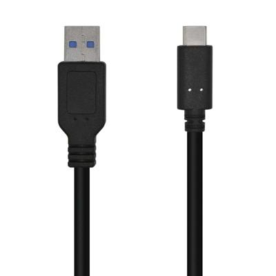 AISENS A107-0450 USB 3.1 Gen2 Kabel 10Gbps 3A Type USB-C/M-A/M, zwart, 1,5 m