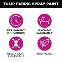 Tulip • fabric glitter spray paint glistening gold - thumbnail