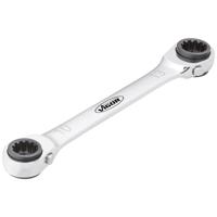 Vigor V3607 V3607 Dubbele ringsleutelratelset Sleutelbreedte (metrisch) 12 - 13 mm - thumbnail