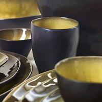 SERAX - Pure - Dinerbord M 28cm bruin - thumbnail