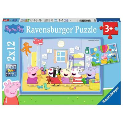 Ravensburger puzzel Peppa's avontuur 2x12 stukjes