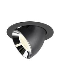 SLV InbouwspotNuminos Gimble XL zwart/chroom 4000K - 40gr - 1009905 - thumbnail