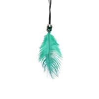 PTMD hanger kerst hyra veer groen 20 cm | 24 stuks - thumbnail