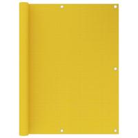 Balkonscherm 120x400 cm HDPE geel - thumbnail