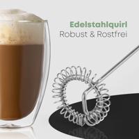 Clatronic MS 3089 262161 Melkopschuimer Zwart - thumbnail