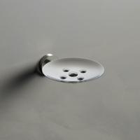 Zeephouder Hotbath Cobber Wand Geborsteld Nikkel - thumbnail