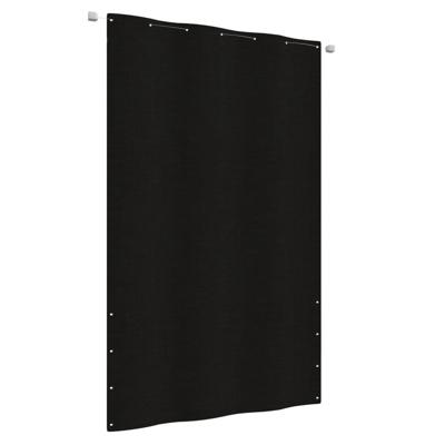 VidaXL Balkonscherm 140x240 cm oxford stof zwart