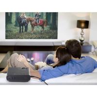 Renkforce RF-PJ-300 Beamer LCD 3200 lm 800 x 480 WXGA Mini-beamer, VGA-ingang, Met afstandsbediening, Geïntegreerde lui - thumbnail